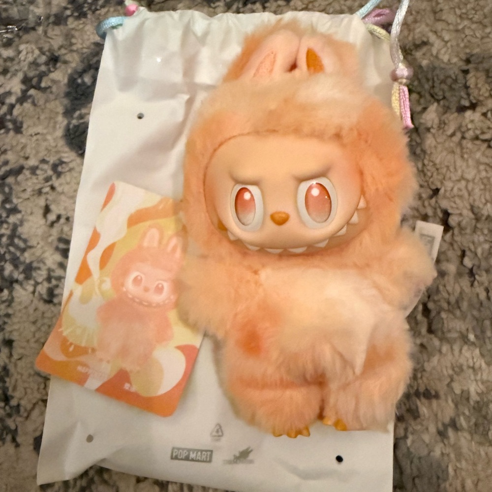 Authentic Pop Mart Labubu Happiness Big Into Energy New